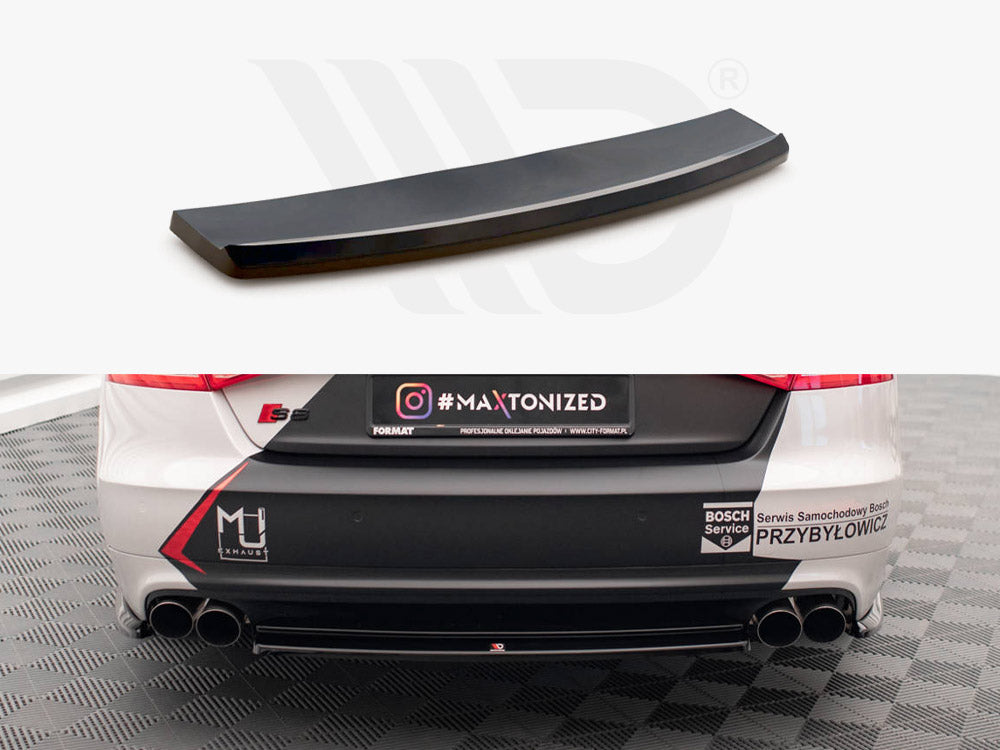 Central Rear Splitter Audi S8 D4 - Wayside Performance 