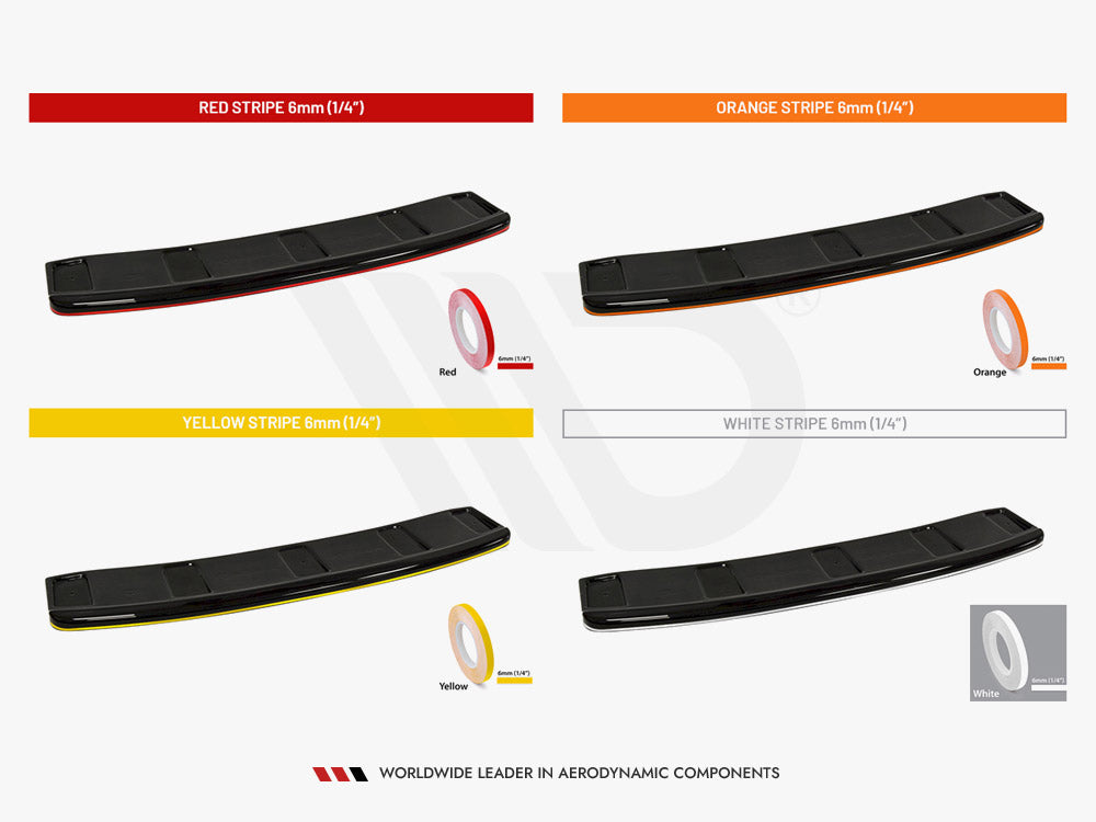 Central Rear Splitter Volvo XC60 R-Design Mk1 Facelift - Wayside Performance 