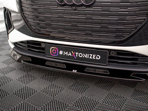 Front Splitter V.1 Audi Q4 e-Tron Sportback Mk1 - Wayside Performance 