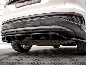 Central Rear Splitter (Vertical Bars) Audi Q4 e-Tron Sportback Mk1 - Wayside Performance 