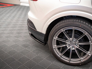 Central Rear Splitter (Vertical Bars) Audi Q4 e-Tron Sportback Mk1 - Wayside Performance 