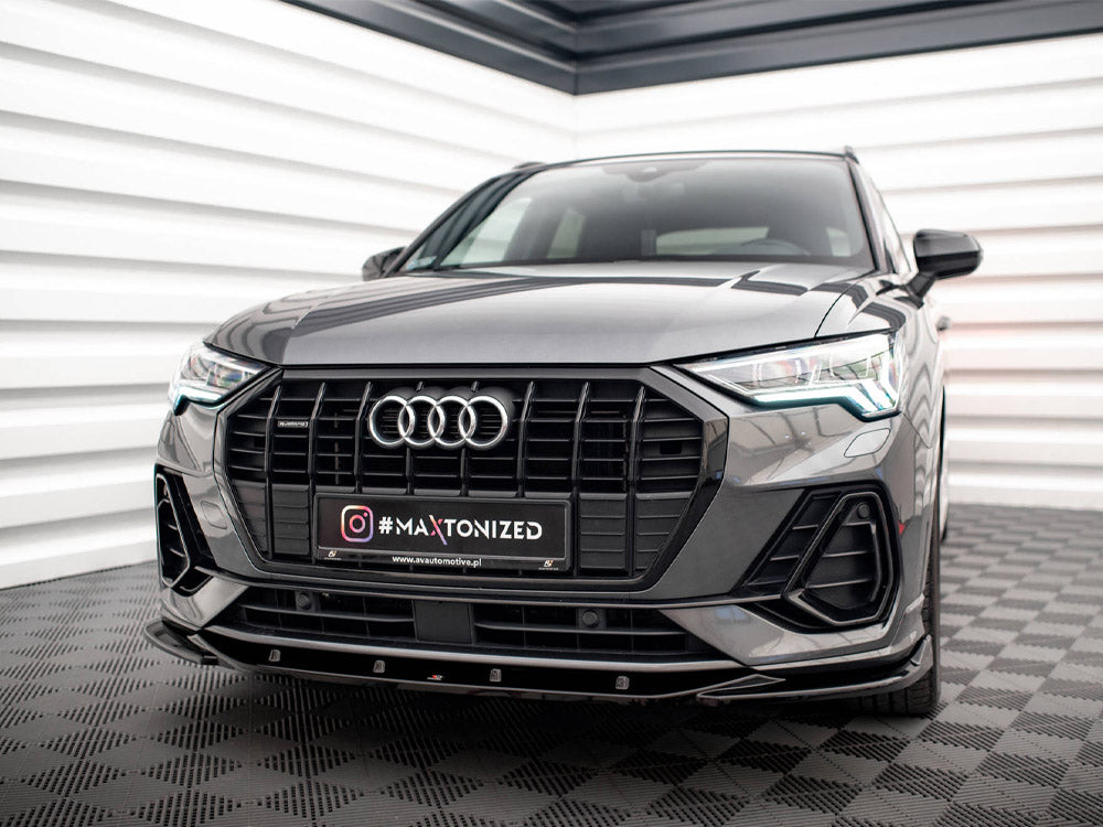 Front Splitter V.1 Audi Q3 S-Line F3 - Wayside Performance 