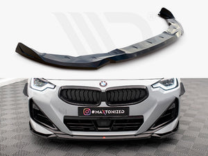 Front Splitter V.1 BMW 2 Coupe M-Pack / M240i G42 - Wayside Performance 