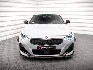 Front Splitter V.1 BMW 2 Coupe M-Pack / M240i G42 - Wayside Performance 