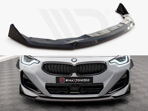 Front Splitter V.3 BMW 2 Coupe M-Pack / M240i G42 - Wayside Performance 
