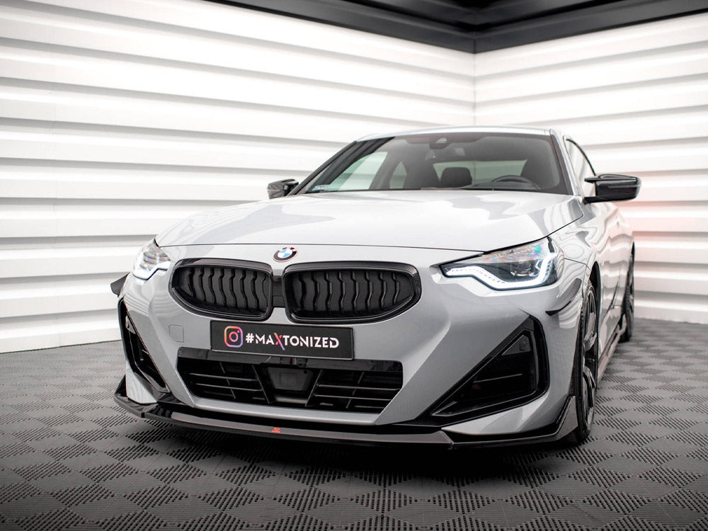 Front Splitter V.3 BMW 2 Coupe M-Pack / M240i G42 - Wayside Performance 