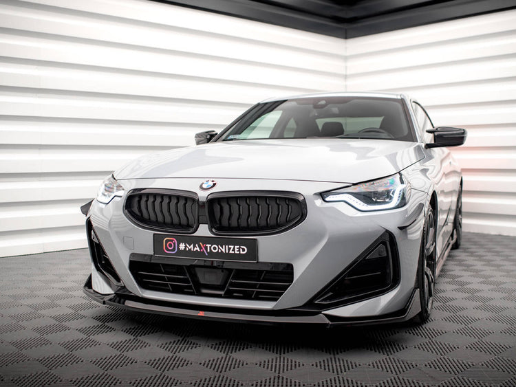 Front Splitter V.3 BMW 2 Coupe M-Pack / M240i G42 - Wayside Performance 