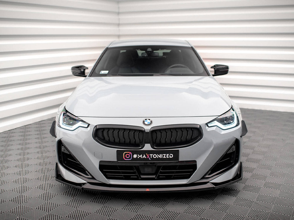 Front Splitter V.3 BMW 2 Coupe M-Pack / M240i G42 - Wayside Performance 