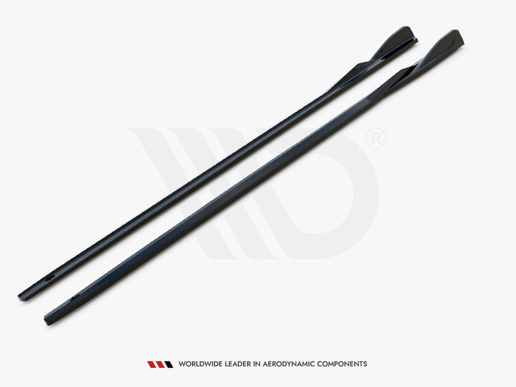 Side Skirts Diffusers V.1 BMW 2 Coupe M-Pack / M240i G42 - Wayside Performance 