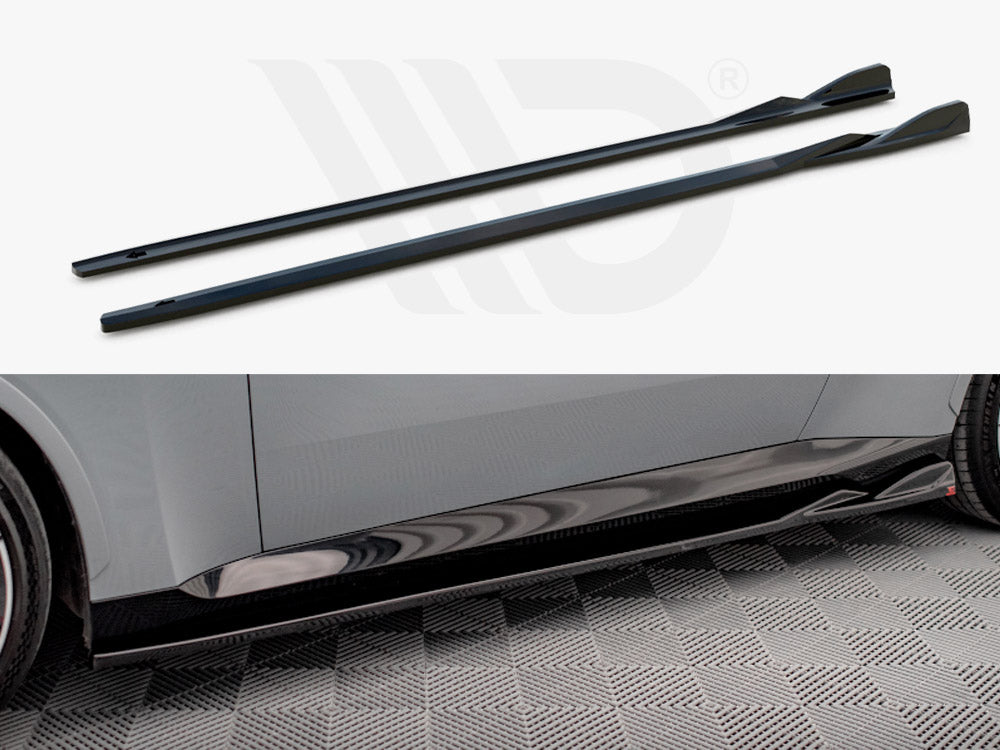 Side Skirts Diffusers V.1 BMW 2 Coupe M-Pack / M240i G42 - Wayside Performance 