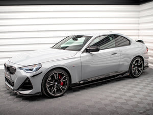Side Skirts Diffusers V.1 BMW 2 Coupe M-Pack / M240i G42 - Wayside Performance 