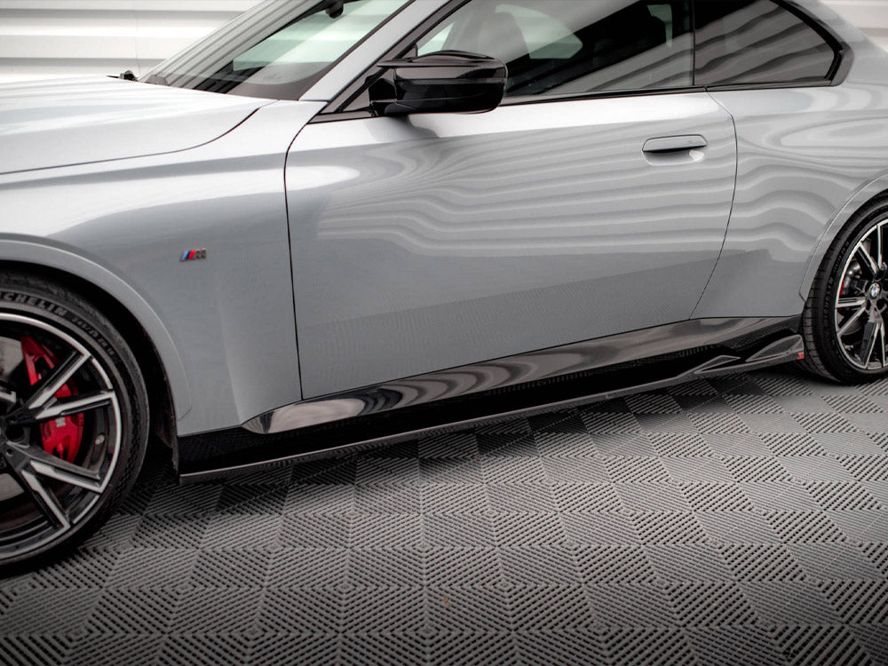 Side Skirts Diffusers V.1 BMW 2 Coupe M-Pack / M240i G42 - Wayside Performance 