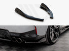 Rear Side Splitters V.1 BMW 2 Coupe M240i G42 - Wayside Performance 