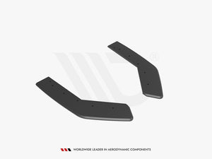 Street Pro Rear Side Splitters BMW 2 Coupe M240i G42 - Wayside Performance 