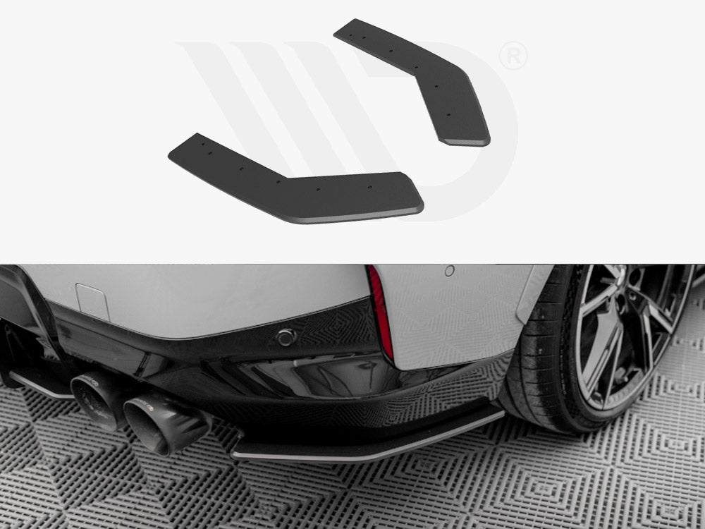 Street Pro Rear Side Splitters BMW 2 Coupe M240i G42 - Wayside Performance 