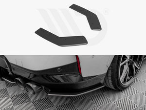 Street Pro Rear Side Splitters BMW 2 Coupe M240i G42 - Wayside Performance 