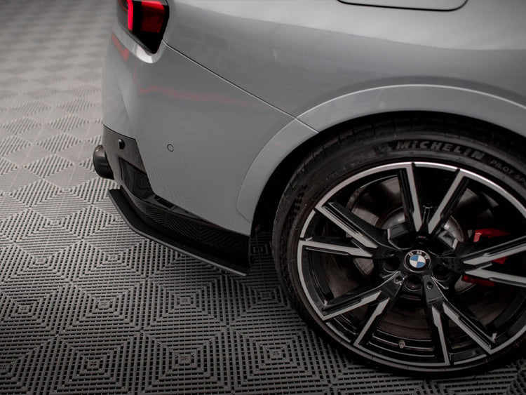 Street Pro Rear Side Splitters BMW 2 Coupe M240i G42 - Wayside Performance 