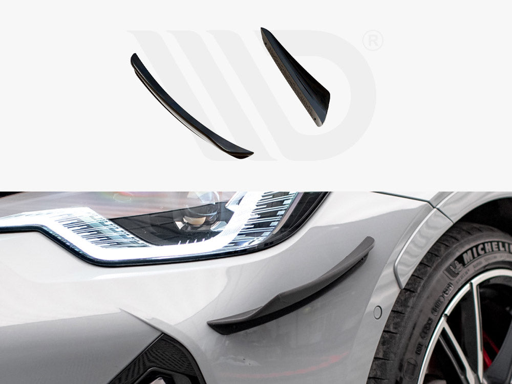 Front Bumper Wings (Canards) BMW 2 Coupe M-Pack / M240i G42 - Wayside Performance 