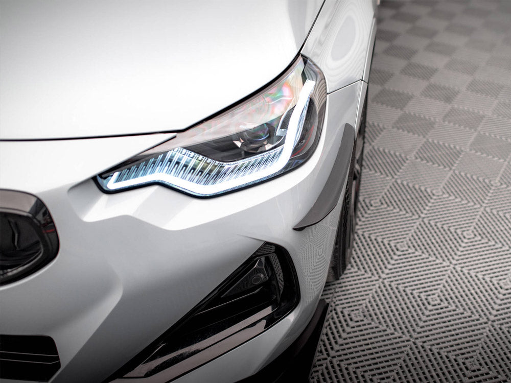 Front Bumper Wings (Canards) BMW 2 Coupe M-Pack / M240i G42 - Wayside Performance 