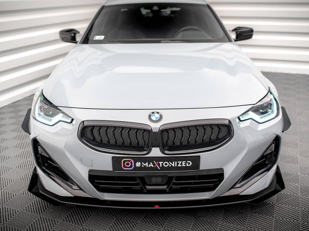 Front Bumper Wings (Canards) BMW 2 Coupe M-Pack / M240i G42 - Wayside Performance 