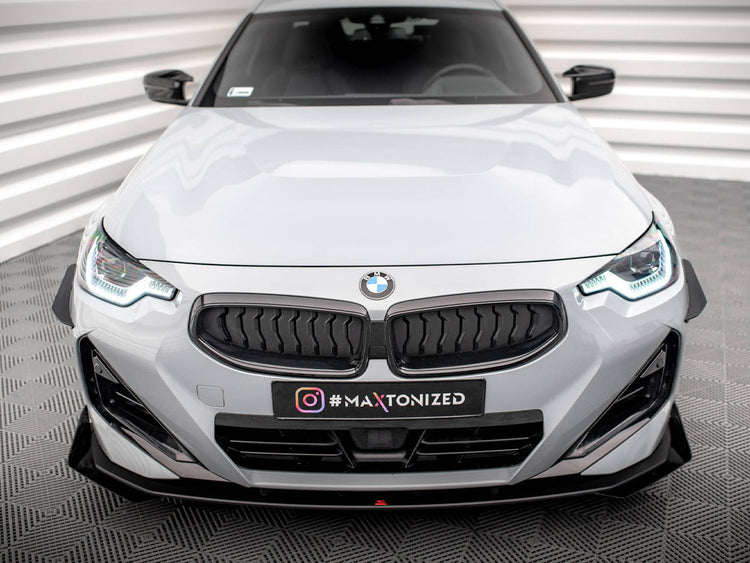 Front Bumper Wings (Canards) BMW 2 Coupe M-Pack / M240i G42 - Wayside Performance 