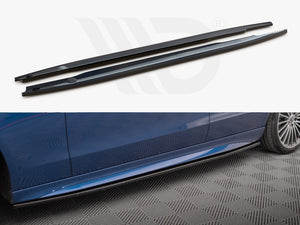 Side Skirts Diffusers Mercedes-Benz C AMG-Line / 43 AMG W206 - Wayside Performance 