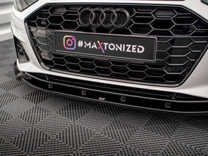 Front Splitter V.1 Audi A4 S-Line / S4 B9 Facelift - Wayside Performance 