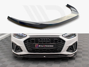 Front Splitter V.2 Audi A4 S-Line / S4 B9 Facelift - Wayside Performance 