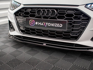 Front Splitter V.2 Audi A4 S-Line / S4 B9 Facelift - Wayside Performance 