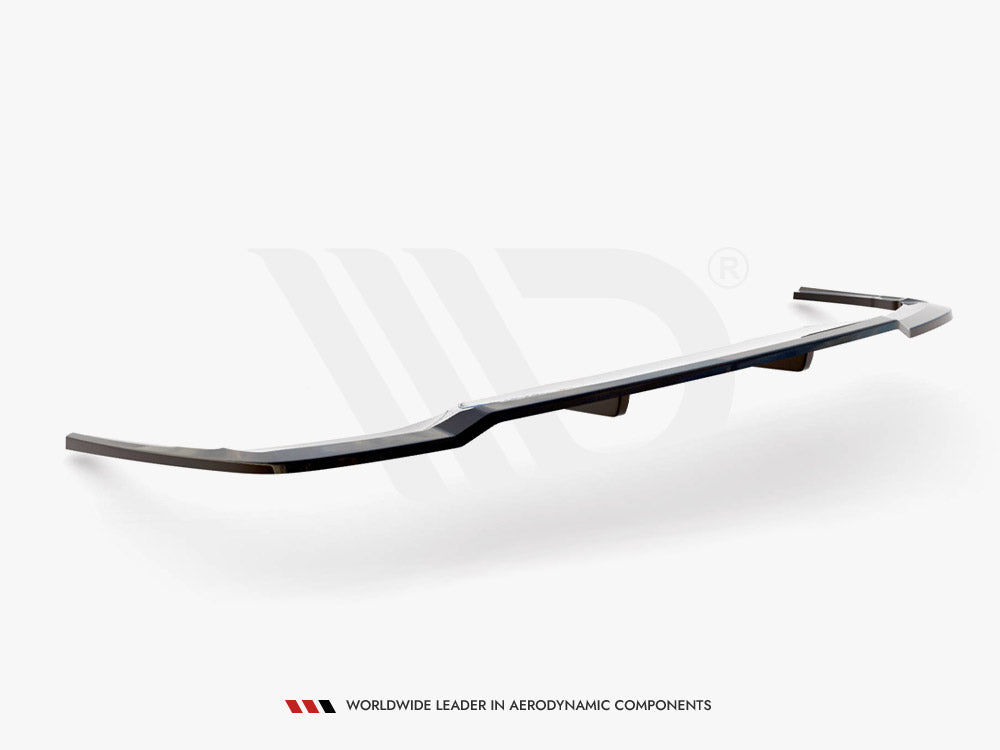 Central Rear Splitter (Vertical Bars) Audi A4 S-Line B9 Facelift - Wayside Performance 
