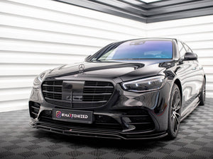Front Splitter Mercedes S AMG-Line W223 - Wayside Performance 