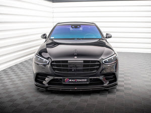 Front Splitter Mercedes S AMG-Line W223 - Wayside Performance 