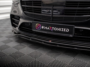 Front Splitter Mercedes S AMG-Line W223 - Wayside Performance 