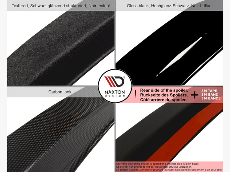 Spoiler CAP Audi A4 / S4 B5 Sedan - Wayside Performance 