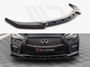 Front Splitter V.2 Infiniti Q50 S Mk1 - Wayside Performance 
