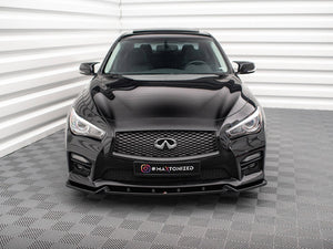 Front Splitter V.2 Infiniti Q50 S Mk1 - Wayside Performance 