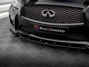 Front Splitter V.2 Infiniti Q50 S Mk1 - Wayside Performance 