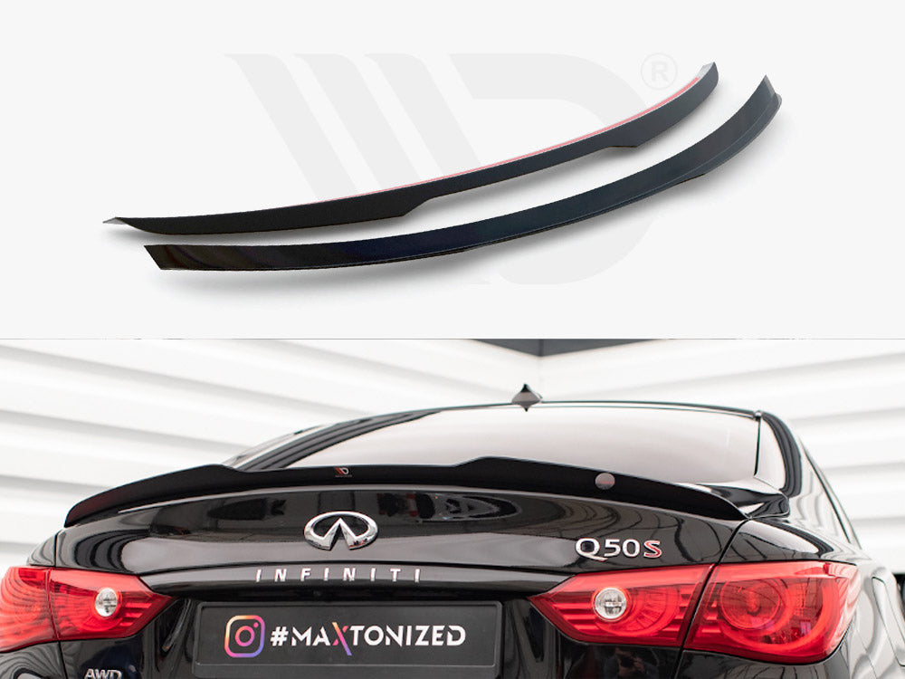 Spoiler CAP Infiniti Q50 S Mk1 - Wayside Performance 
