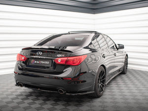 Rear Side Splitters Infiniti Q50 S Mk1 - Wayside Performance 