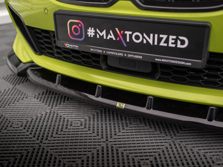 Front Splitter V.7 BMW 1 F40 M-Sport / M135i - Wayside Performance 