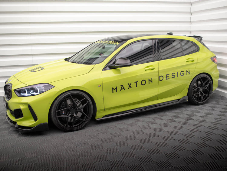 Side Skirts Diffusers V.5 BMW 1 F40 M-Sport / M135i - Wayside Performance 