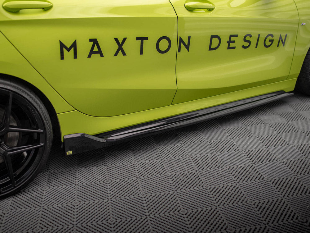 Side Skirts Diffusers V.5 BMW 1 F40 M-Sport / M135i - Wayside Performance 