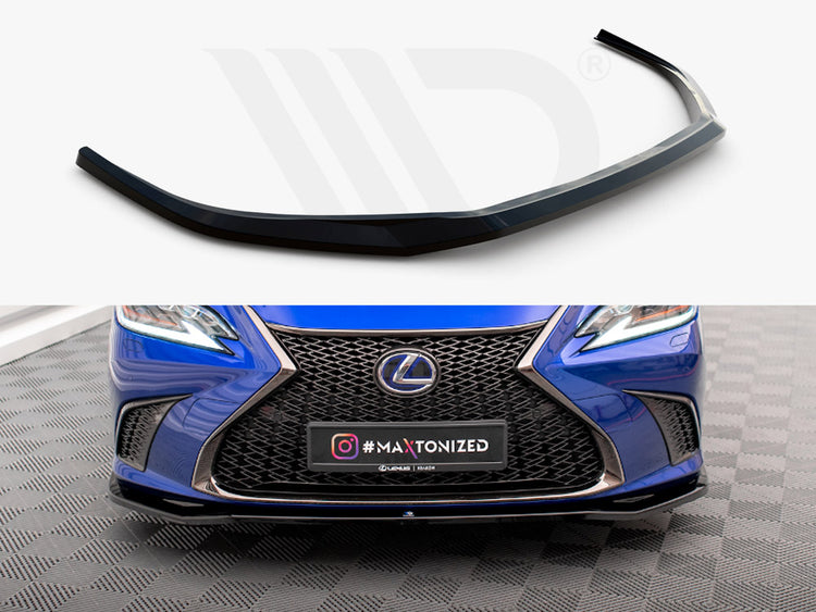 Front Splitter V.1 Lexus ES F Sport Mk7 - Wayside Performance 