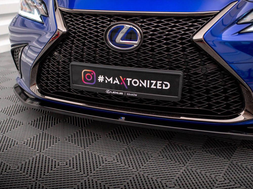 Front Splitter V.1 Lexus ES F Sport Mk7 - Wayside Performance 