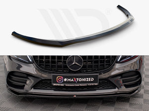 Front Splitter V.1 Mercedes-Benz C AMG Line Sedan / Coupe W205 / C205 Facelift - Wayside Performance 