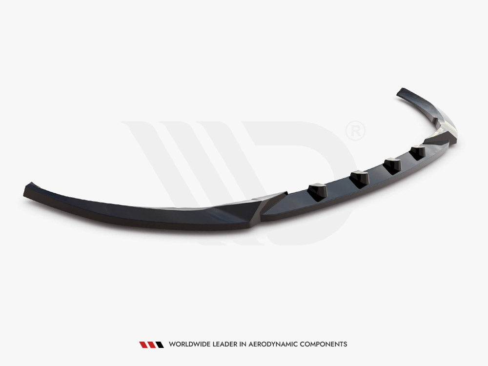 Front Splitter V.2 Mercedes-Benz C AMG Line Sedan / Coupe W205 / C205 Facelift - Wayside Performance 