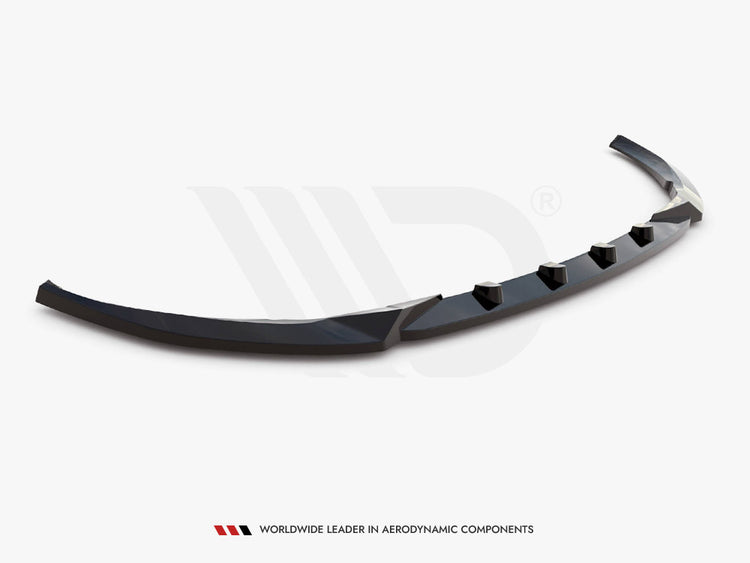 Front Splitter V.2 Mercedes-Benz C AMG Line Sedan / Coupe W205 / C205 Facelift - Wayside Performance 