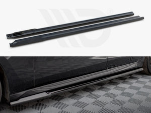 Side Skirts Diffusers BMW 7 M-Pack G70 - Wayside Performance 