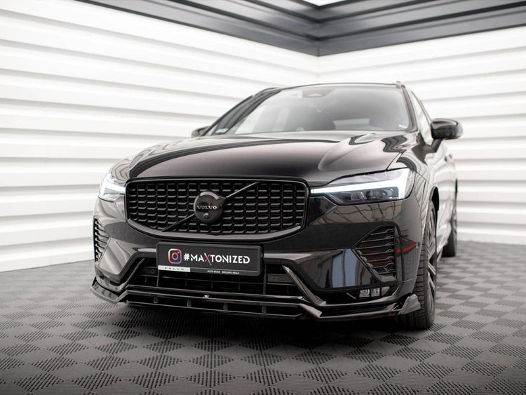 Front Splitter Volvo XC60 R-Design Mk2 Facelift - Wayside Performance 