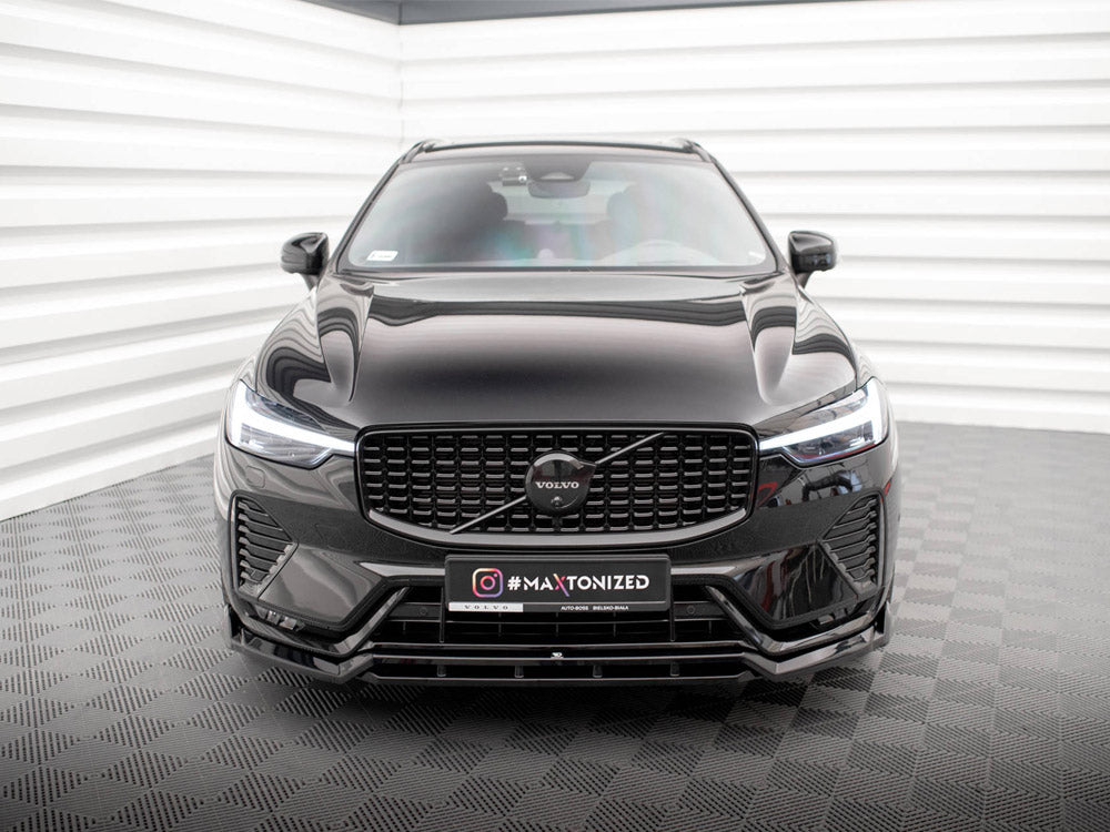 Front Splitter Volvo XC60 R-Design Mk2 Facelift - Wayside Performance 